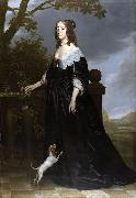 Gerard van Honthorst Elizabeth Stuart, Queen of Bohemia painting